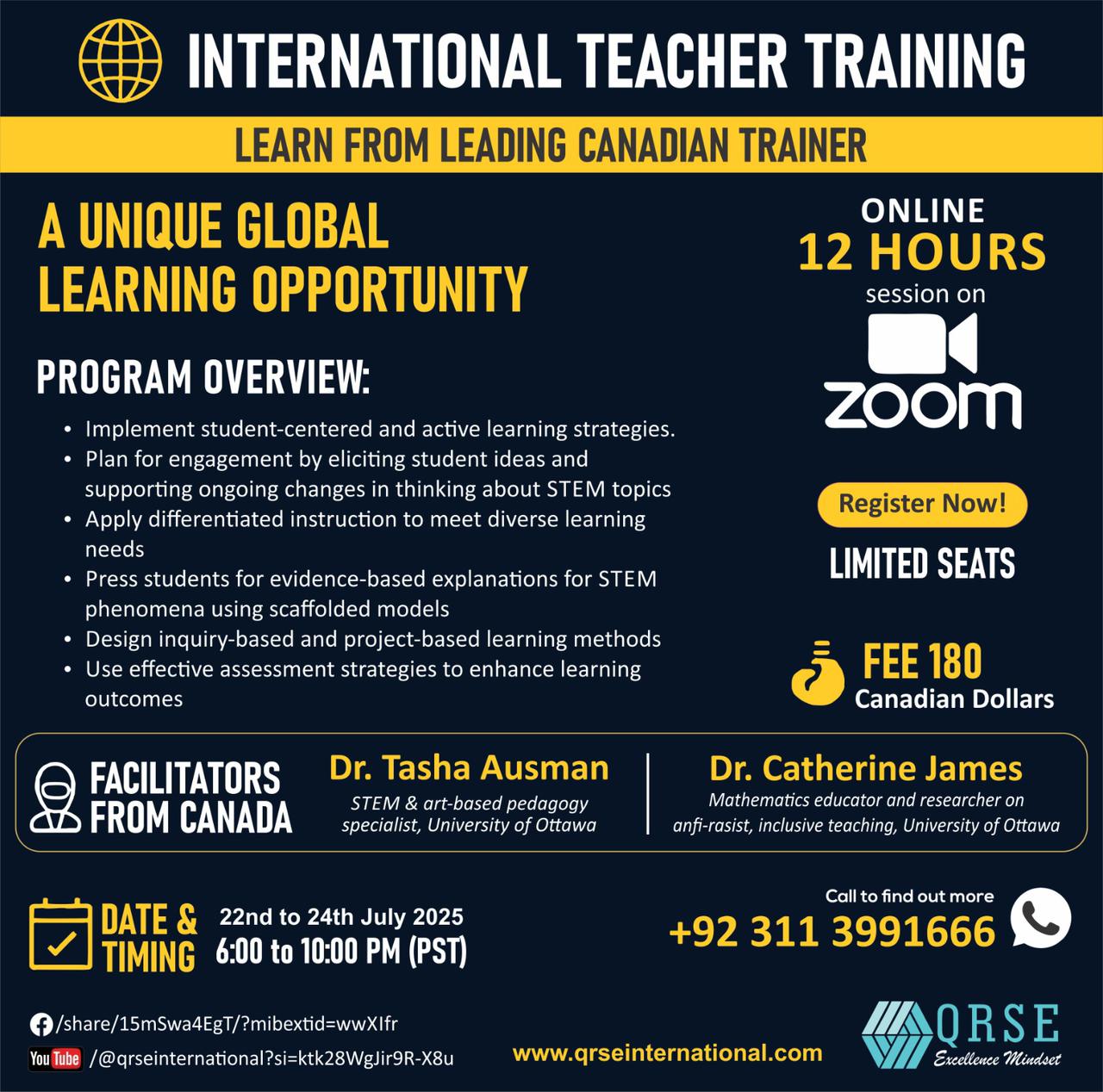 Numan Attique Webinar